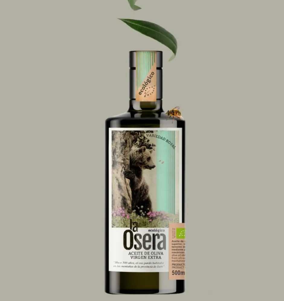 Composición oficial de la botella Royal La Osera