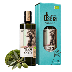Caja de 6 botellas con estuches de AOVE royal temprano  ecológico, formato de 500 ml